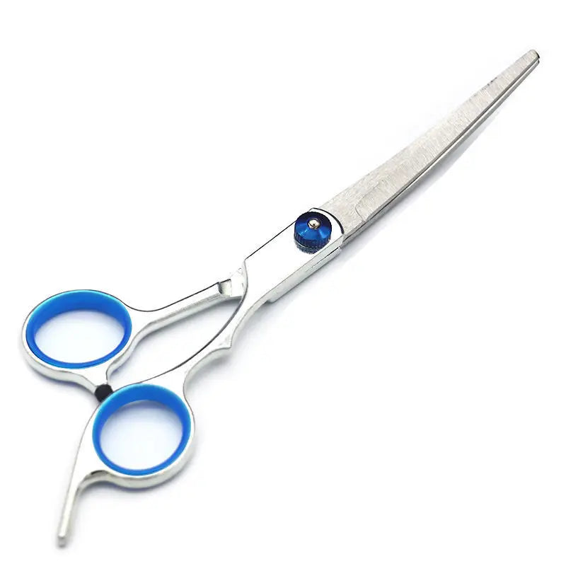 Stainless Steel Pet Safe Scissors Ambidextrous Ambidextrous Cat Dog Hair Grooming Shears with Round Head for Precision Trimming