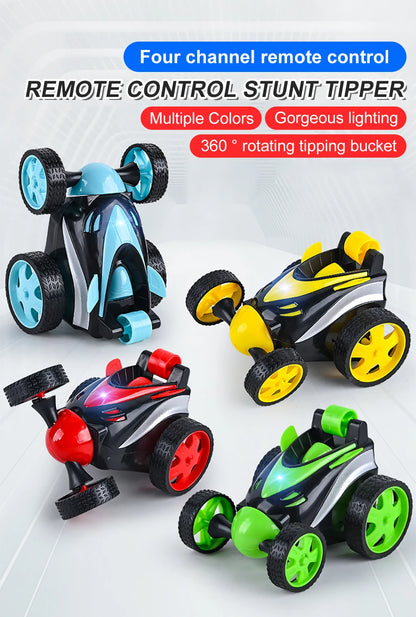 Remote Control Car Rc Stunt Car for Boy Girls 360 Degree Rotation Racing Car Rc Cars Flip and Roll Stunt Car Toy for Kids