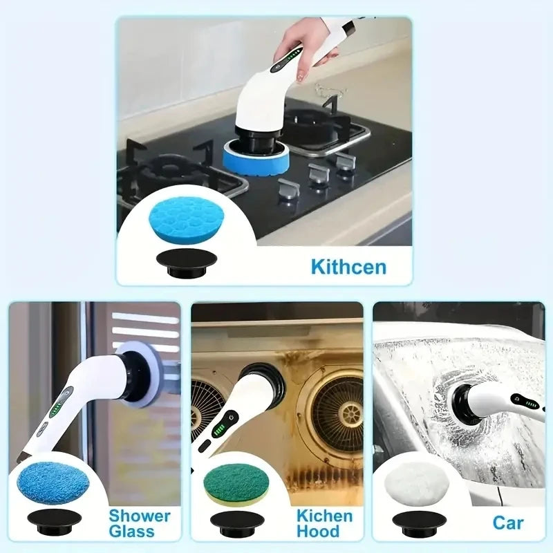 7 Heads Electric cleaning Brush - Varixo