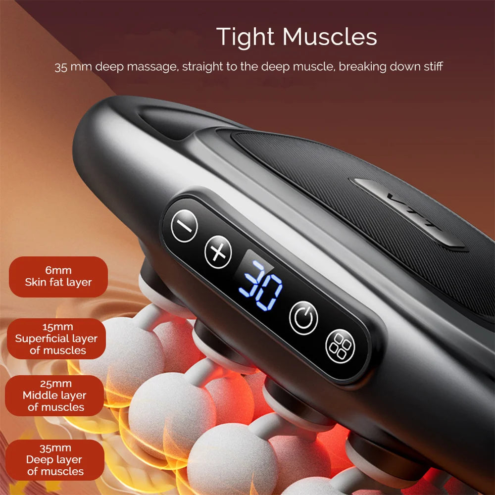 16-Head Fascia Gun High-Frequency Vibration Body Massager - Varixo