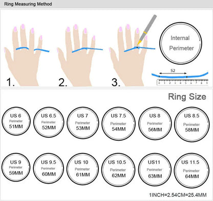 Luxury Designer Double Hand Heart Couple Rings - Varixo