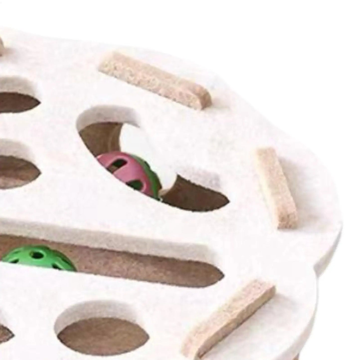 Cat Ball Puzzle Toy Pet Felt Play Game Cat Puzzle Box Game For Indoor Outdoor Home Garden Backyard Exercise Patio Balcony