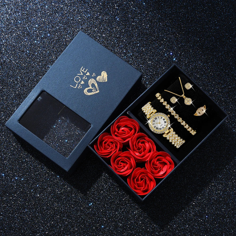 Luxury Women Gold Watch Bracelet - Varixo