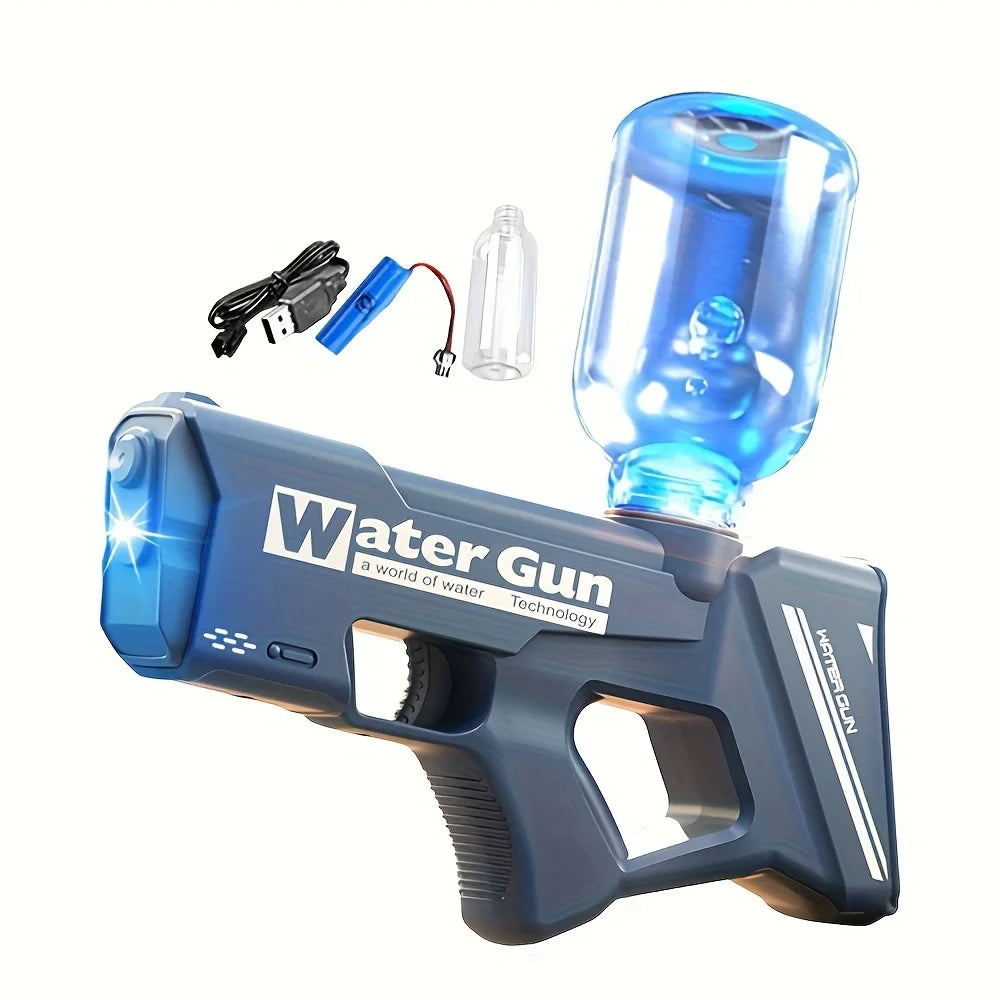 2025 New Water Gun Fully Automatic Shooting Toy High Pressure Sprinkler Summer Outdoor Beach Pool Party Toy Children Adult Gift