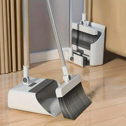 3-in-1 Folding Broom and Dustpan Set - Varixo