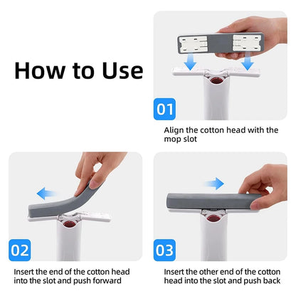 Portable Mini Self Squeeze Cleaning Mop - Varixo