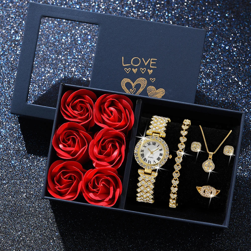 Luxury Women Gold Watch Bracelet - Varixo