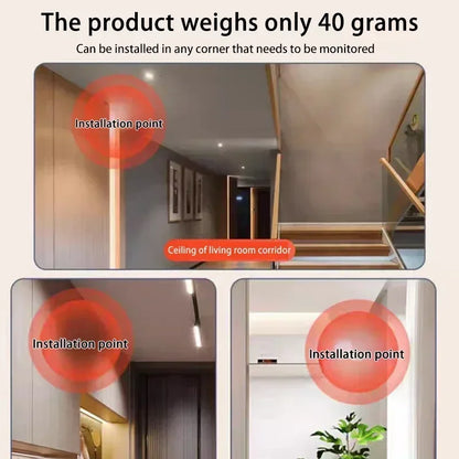 4K HD WiFi Mini Security Camera Wireless Smart Home Indoor Surveillance with APP Remote Monitoring Lightweight Portable Design