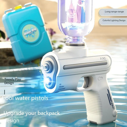 2025 New Water Gun Fully Automatic Shooting Toy High Pressure Sprinkler Summer Outdoor Beach Pool Party Toy Children Adult Gift