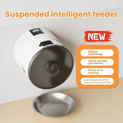 Button/WIFI Control Pet Automatic Feeder - Varixo