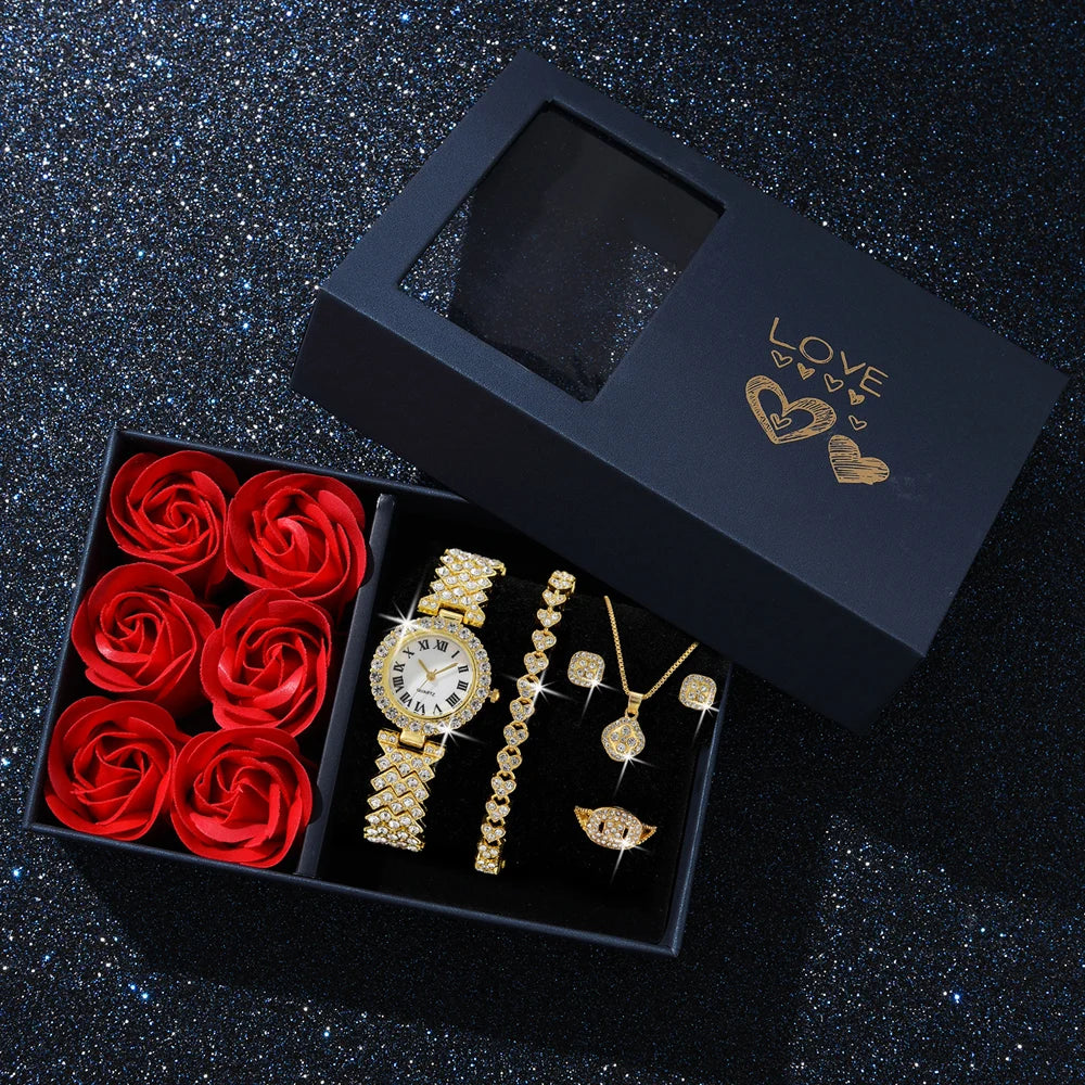 Luxury Women Gold Watch Bracelet - Varixo