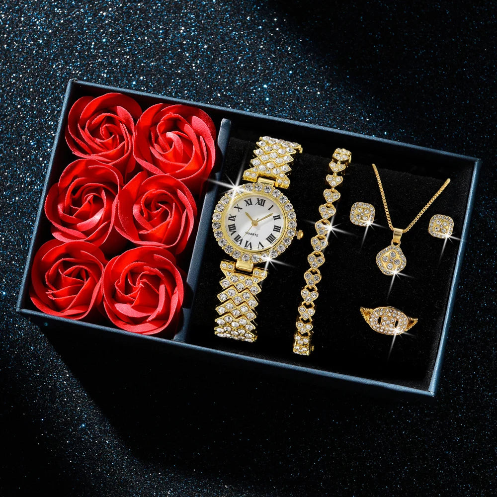 Luxury Women Gold Watch Bracelet - Varixo