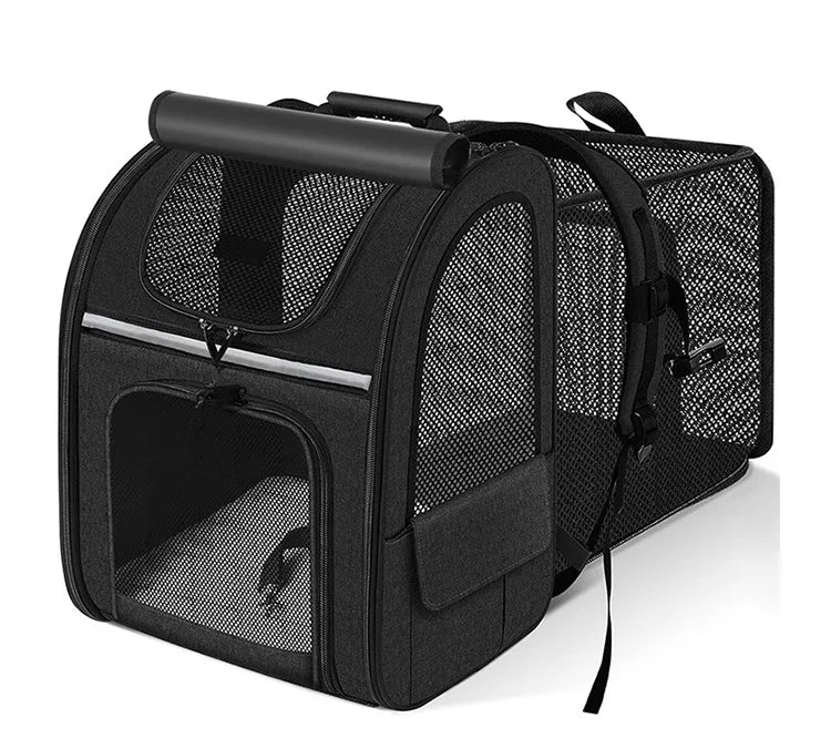 Cat Bag for Outdoor Use Portable and Expandable Pet Travel Bag Small Dog Cat Travel Backpack Pet Accessories