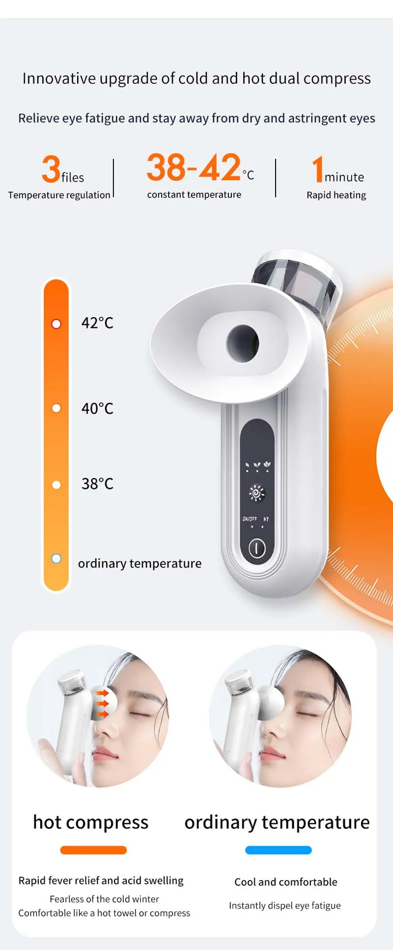 Dual Mode Eye Steamer - Varixo