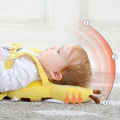 Little Bee Baby Pillow - Breathable anti fall hat suitable for young children's head protection, Christmas gift