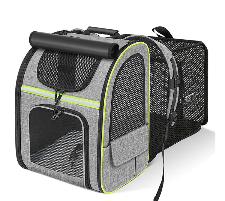 Cat Bag for Outdoor Use Portable and Expandable Pet Travel Bag Small Dog Cat Travel Backpack Pet Accessories