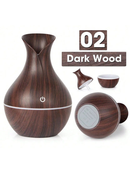 200ml Air Humidifier Essential Oil Diffuser USB Mist Maker Mini Humidificador with Colorful Light for home office car