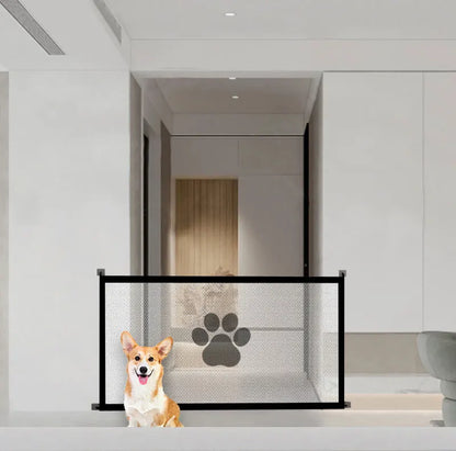 Pet Barrier Fences Portable Folding Breathable Mesh Cat and Dog Safety Fences Pet Supplies to Ensure Pet Safety