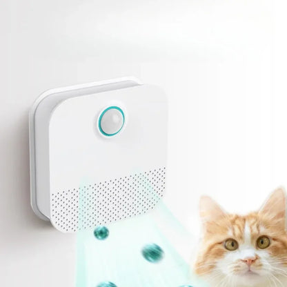 Automatic Cat Litter Box Odor Purifier Deodorizer Pet Toilet Air Freshener Eliminates Smell for Dogs Cats Cat Supplies
