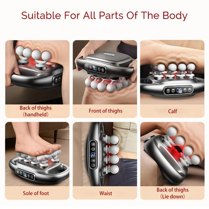 16-Head Fascia Gun High-Frequency Vibration Body Massager - Varixo