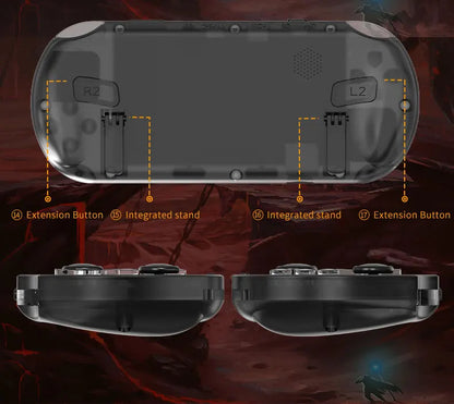 4.5-Inch IPS HD Screen Handheld Wireless Game Console SF3000HD With 1.2G Dual-Core Processor Large Battery Handheld Game Players