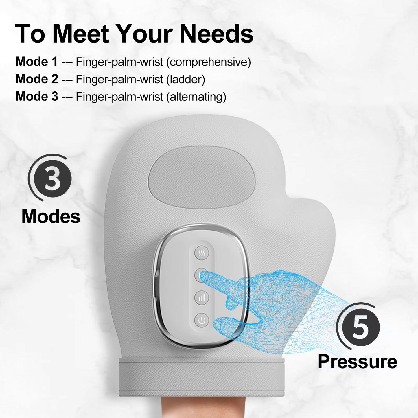 Hand Massager Vibration Glove for Hand Muscle Relaxation - Varixo
