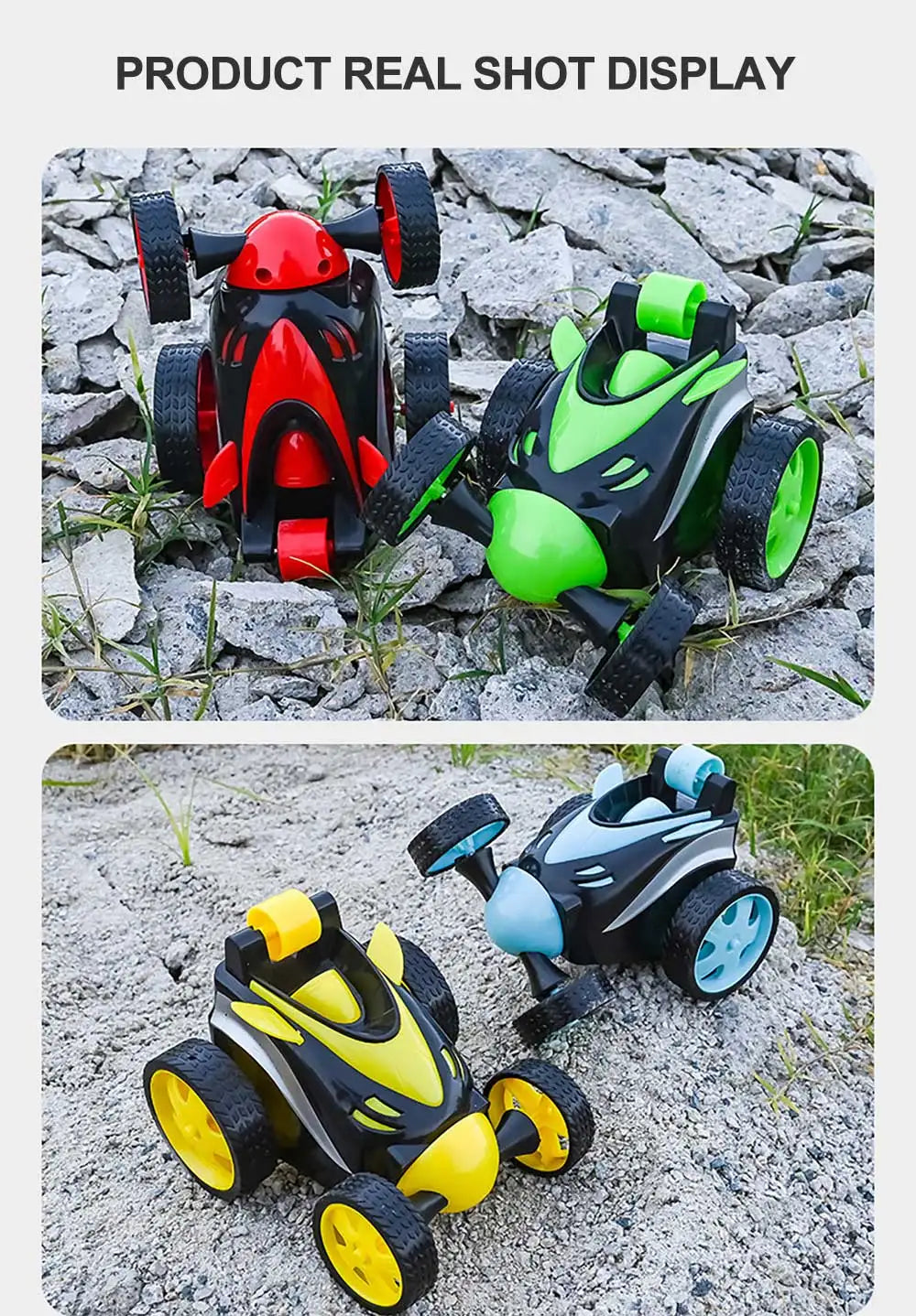 Remote Control Car Rc Stunt Car for Boy Girls 360 Degree Rotation Racing Car Rc Cars Flip and Roll Stunt Car Toy for Kids