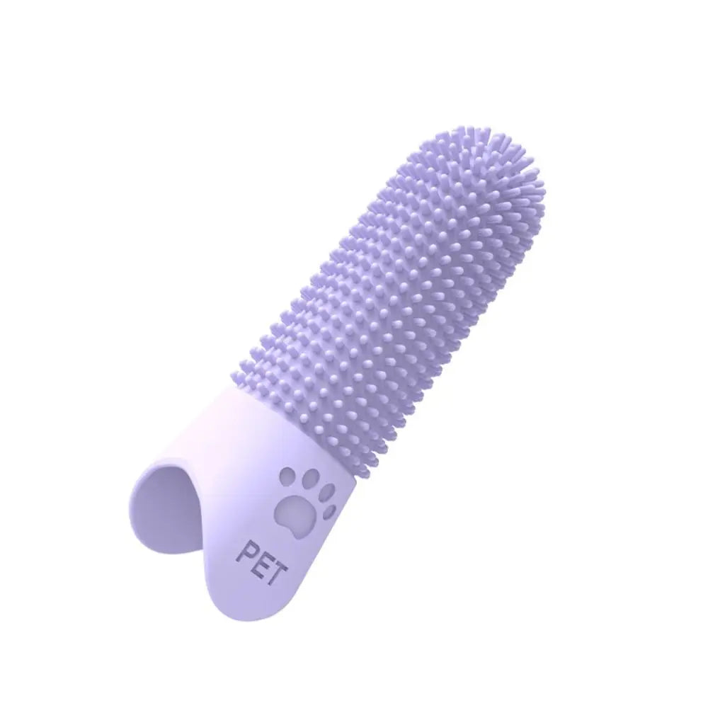 Silicone Pet Teeth Cleaning Fingertips Nontoxic 360° Cleaning Pet Toothbrushes Durable Super Soft Cats Mouth Cleaner Dental Care