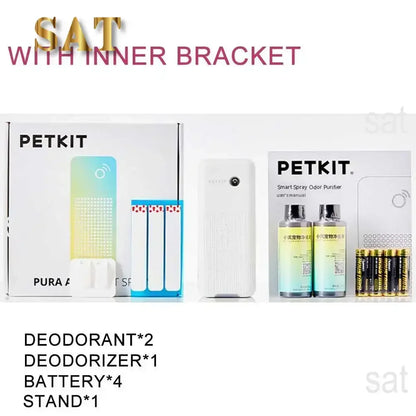 A  For PETKIT PURA MAX Cat Litter Box Accessoriess Original Smart K3 Spray Odor Eliminator N50 Cat Toilet Odor Control Air Clea