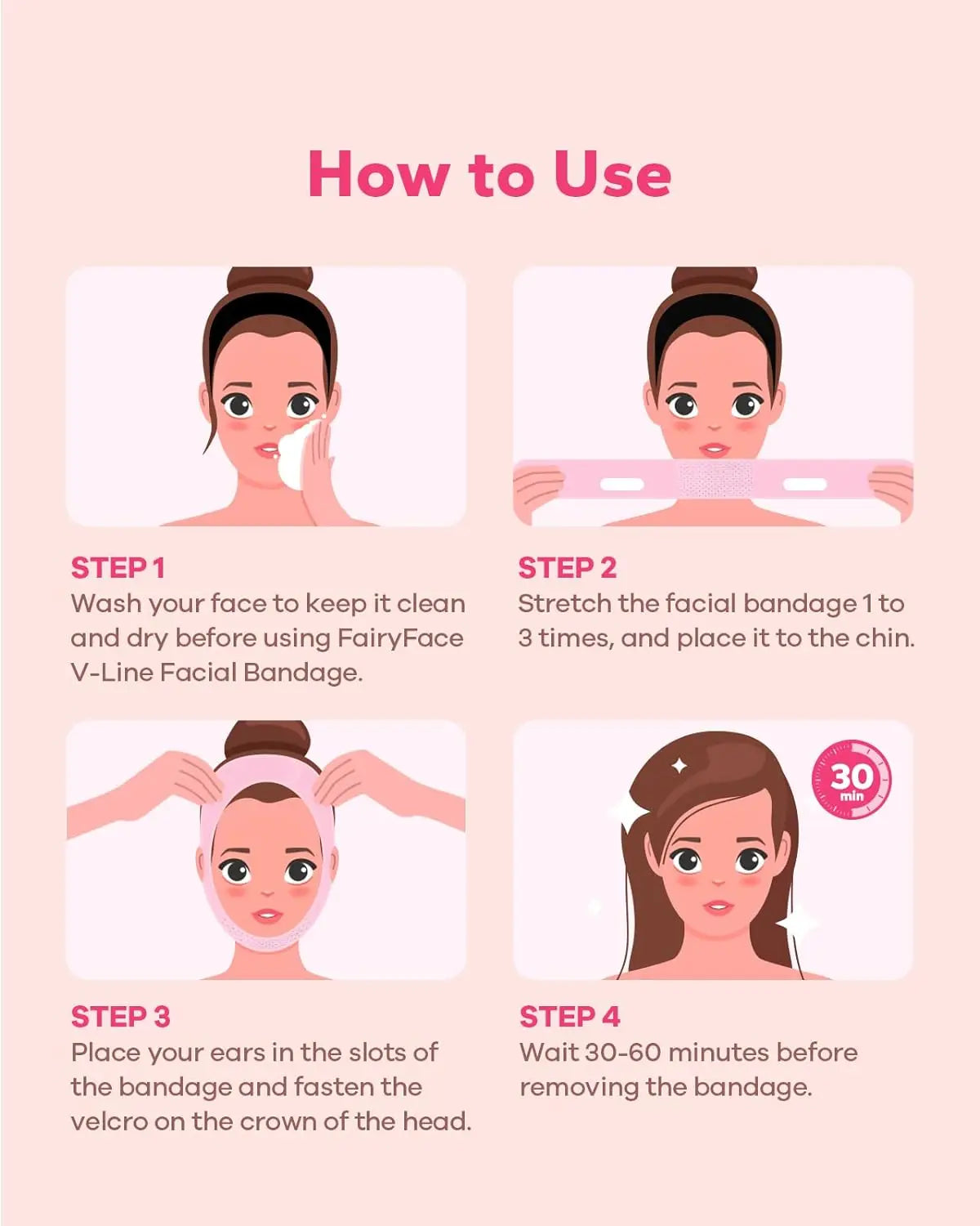 Reusable V Line Facial Slimming Mask - Varixo