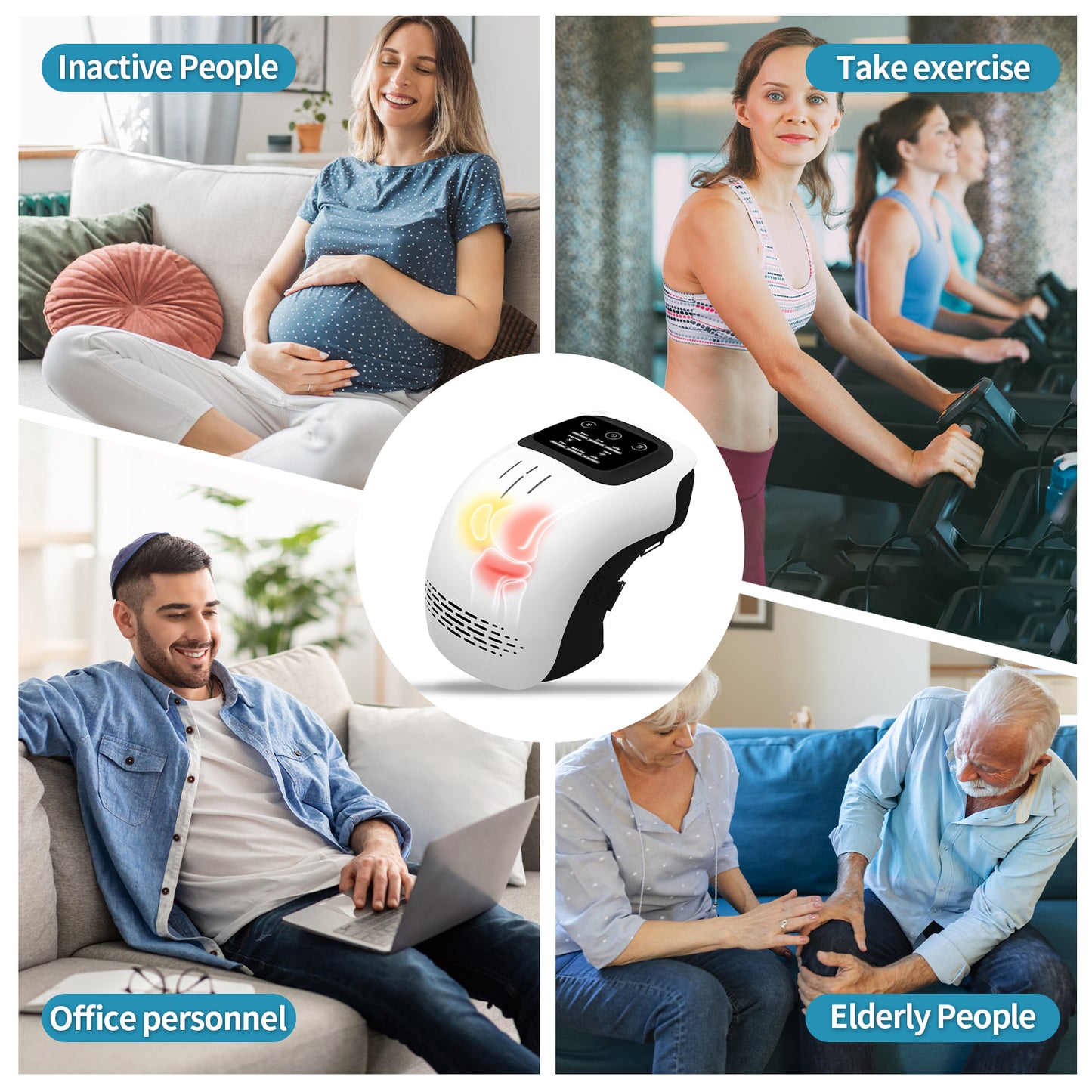 Electric Intelligent Knee Massager - Varixo