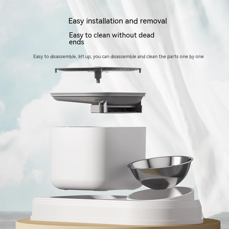 All-in-one Automatic Feeder And Water Fountain - Varixo