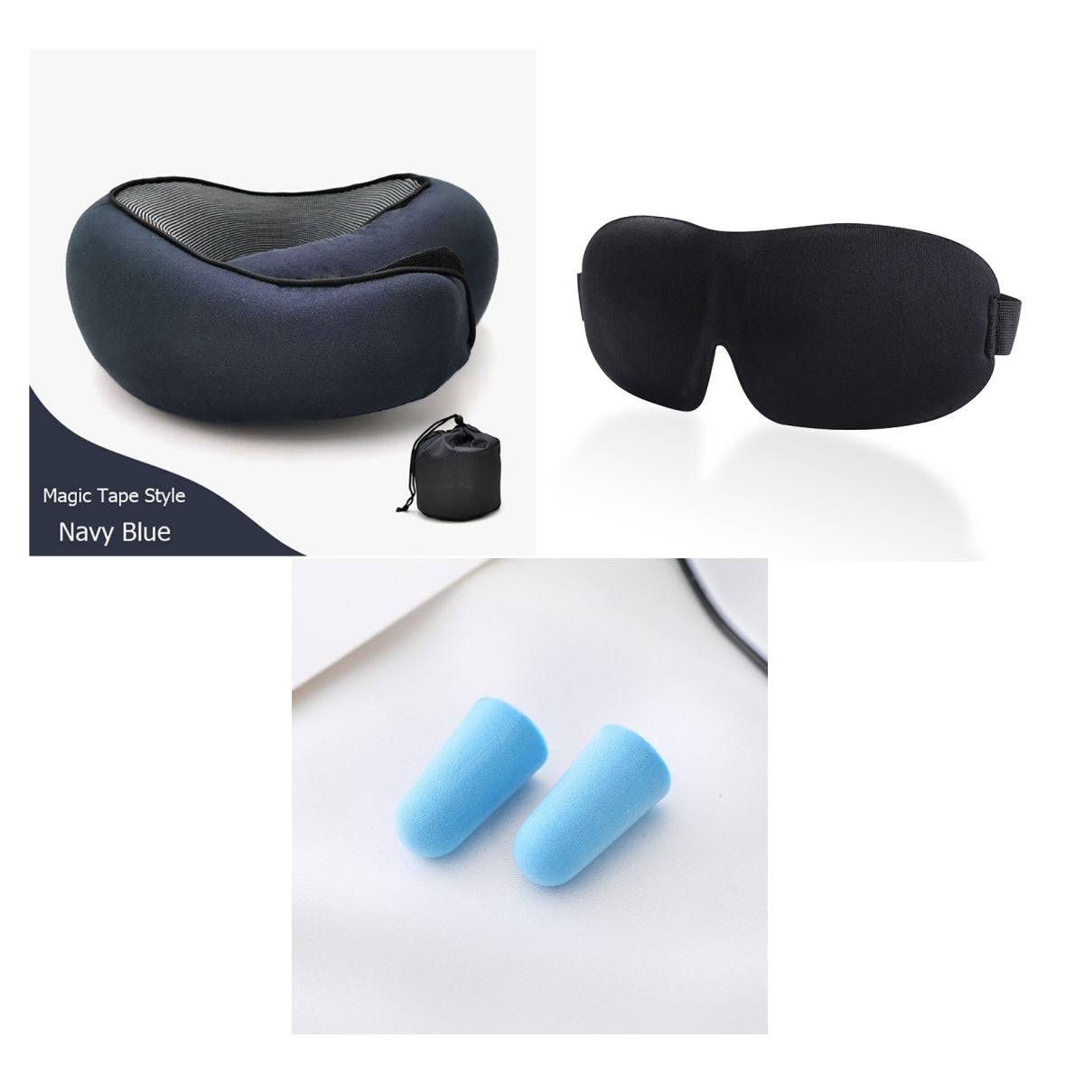 U-Shaped Travel Memory Cotton Nap Neck Pillow - Varixo