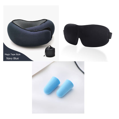 U-Shaped Travel Memory Cotton Nap Neck Pillow - Varixo