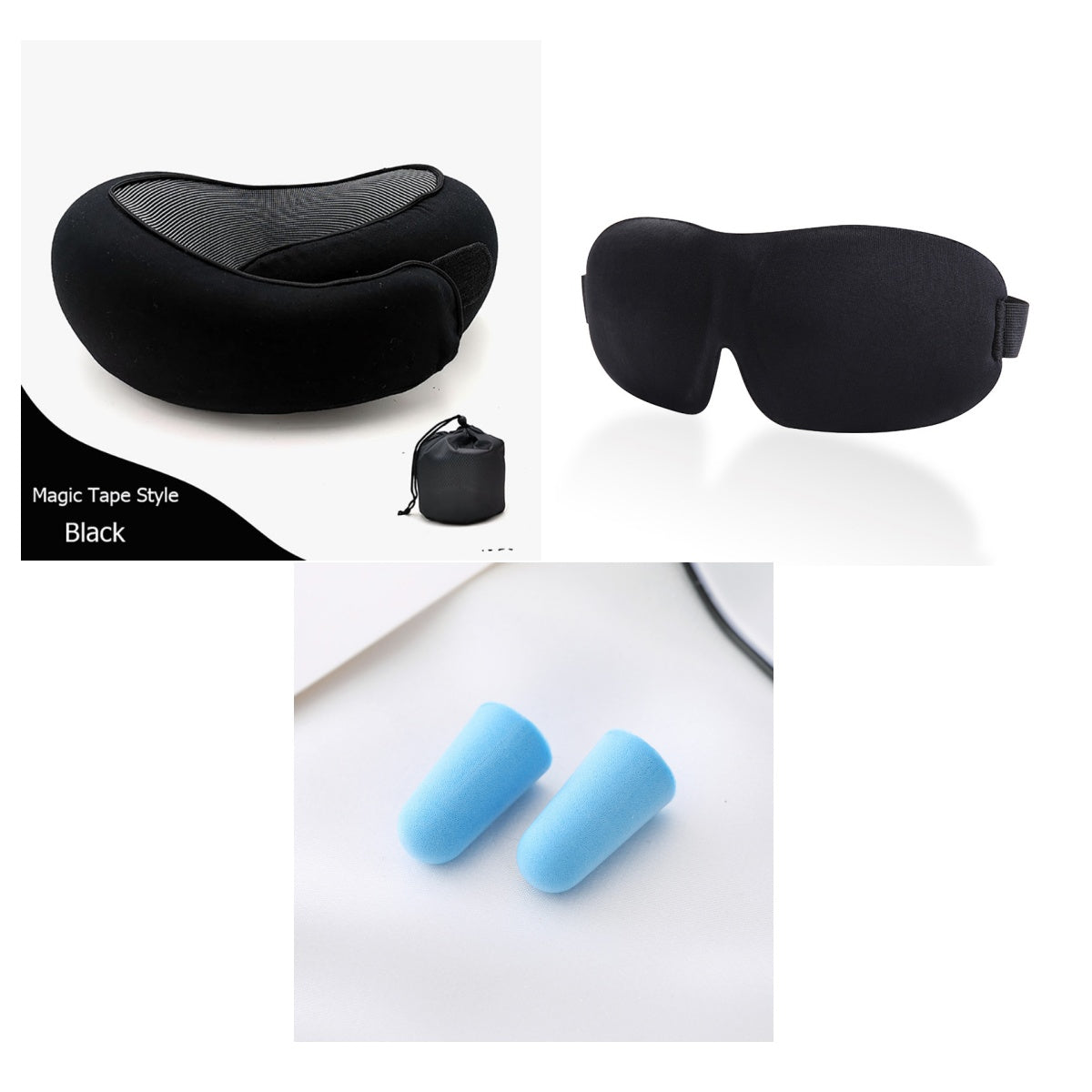 U-Shaped Travel Memory Cotton Nap Neck Pillow - Varixo