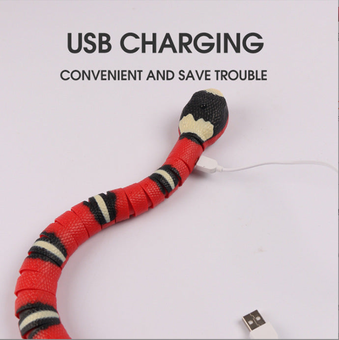 Interactive Electric Induction Snake Funny Cat Toy - Varixo