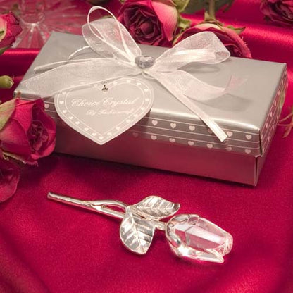 New Valentine's Day Metal Crystal Rose Decorations - Varixo