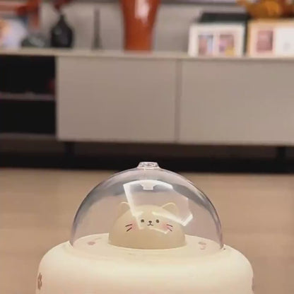 Pet Toy Gravity UFO Smart Teaser Flying Electric  Cat Dog Turntable